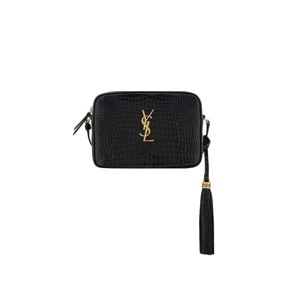 Saint Laurent Monogram Shoulder Bag Nero Bag Black